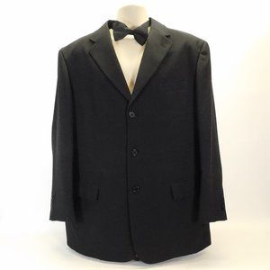 Men's Fortino Landi Black Dress Jacket CL3116 0420